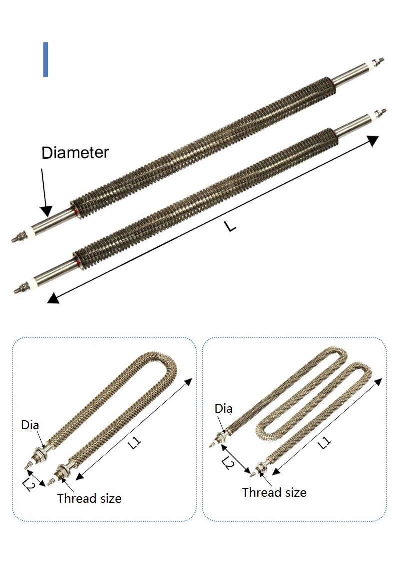 China 30 Years Factrory Customized Various Air/Water/Chemical Flexible Electric Heating Element
