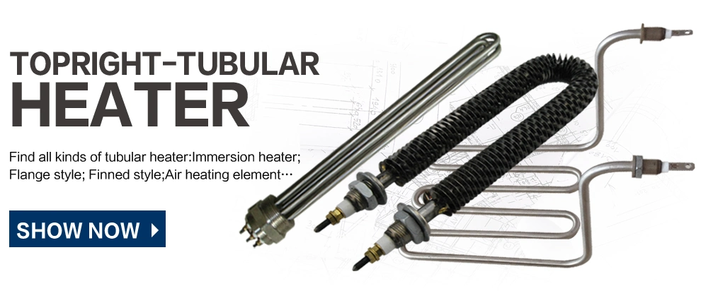 Electric Finned Air Tubular Heating Element for Air Duct Heater