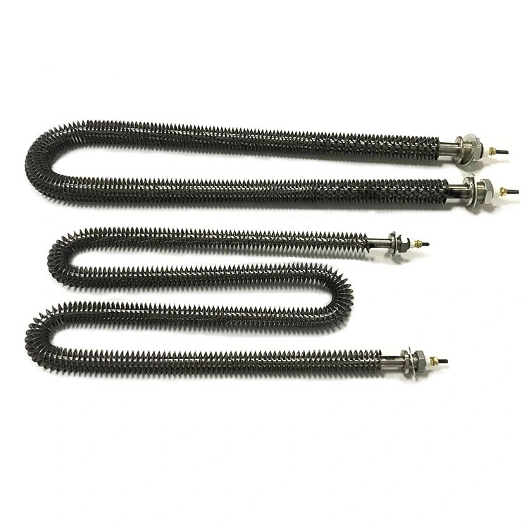 Finned Air Heating Element Heating Tube Finned Heater Industry Heating Process Electric 220V Cr20ni80 Resistance for Oven Stove